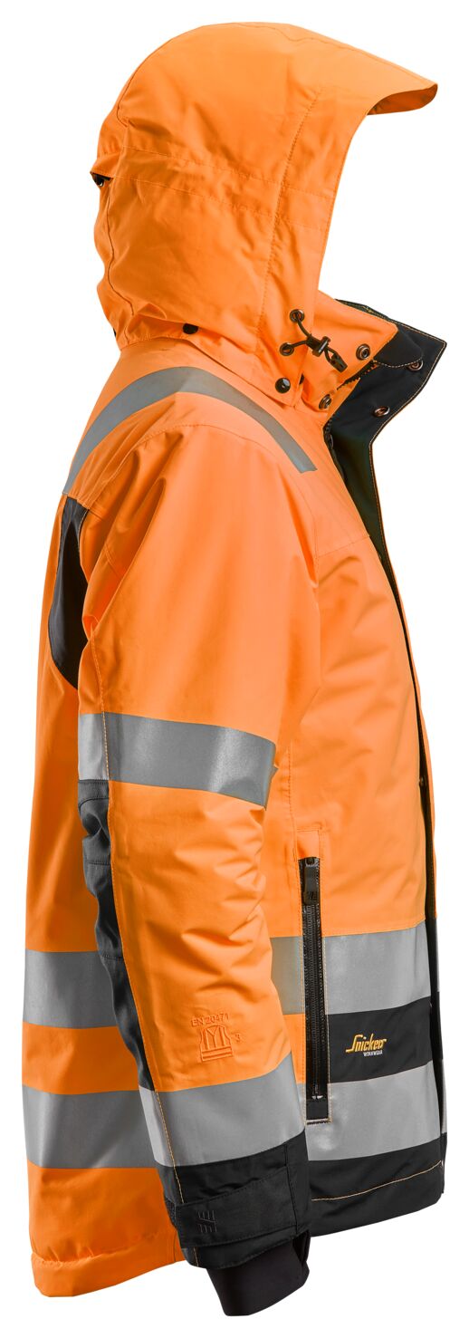 1132 | Snickers | AllroundWork Hi-Vis 37.5® wassserdichte Winter Jacke Kl. 3