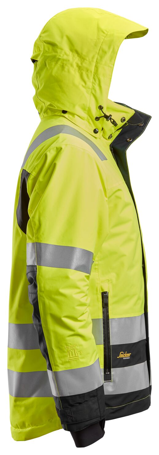 1132 | Snickers | AllroundWork Hi-Vis 37.5® wassserdichte Winter Jacke Kl. 3