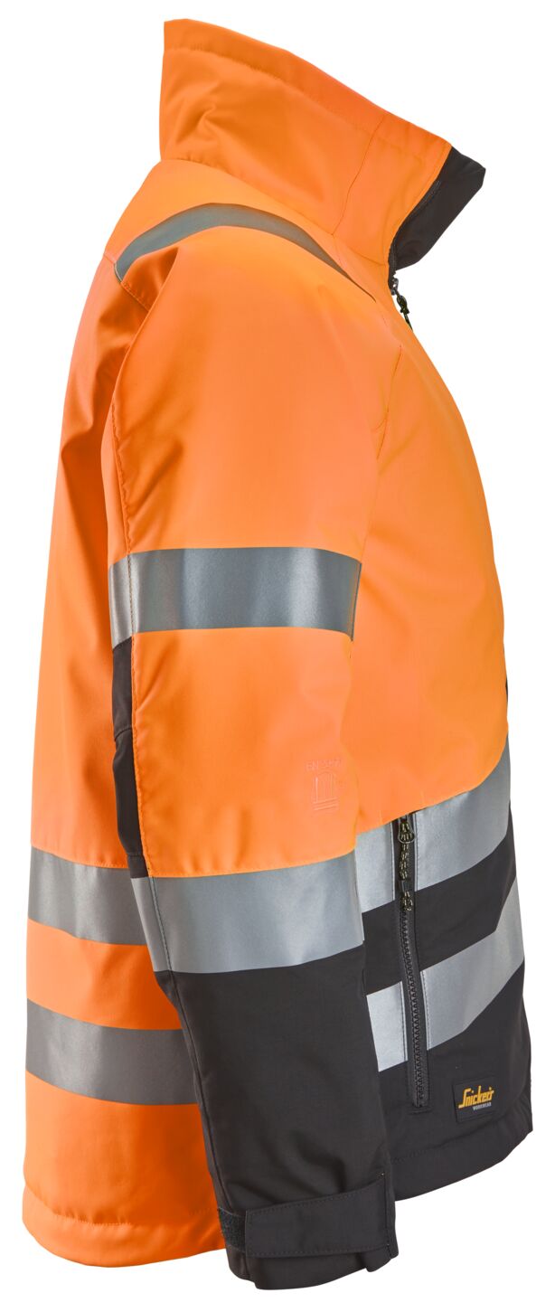 1153| Snickers | Hi-Vis Winter Jacke Kl. 3