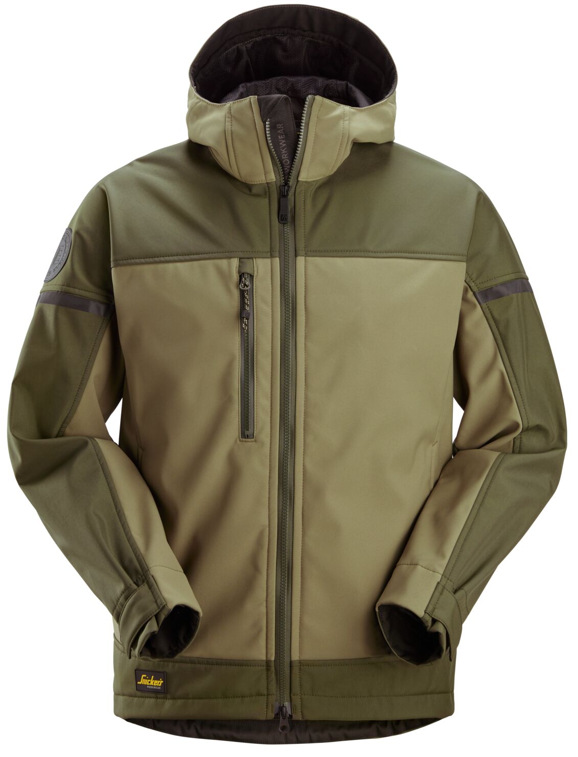 1226 | Snickers | AllroundWork Softshell Stretch Jacke mit Kapuze