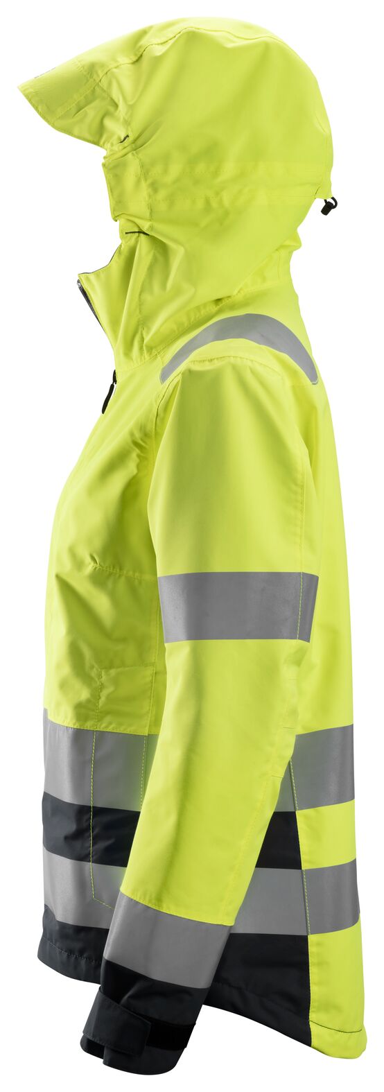 1347 | Snickers | AllroundWork Damen Hi-Vis wasserdichte Shell Jacke Kl. 3