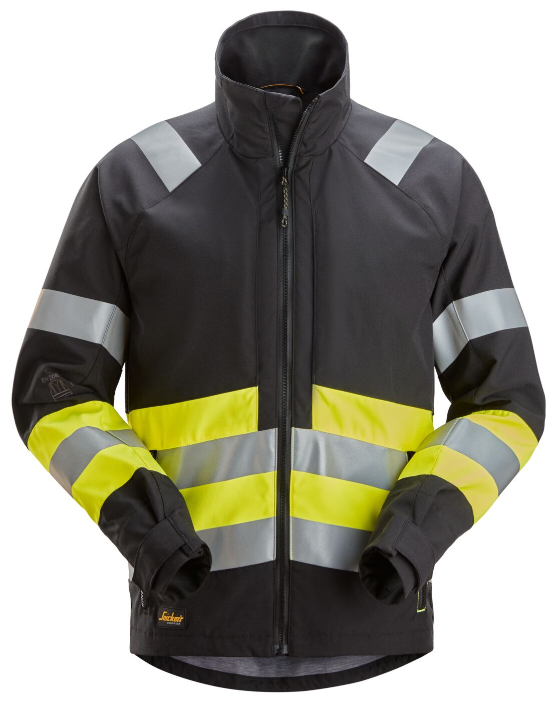1534| Snickers | Hi-Vis Arbeitsjacke Kl. 1