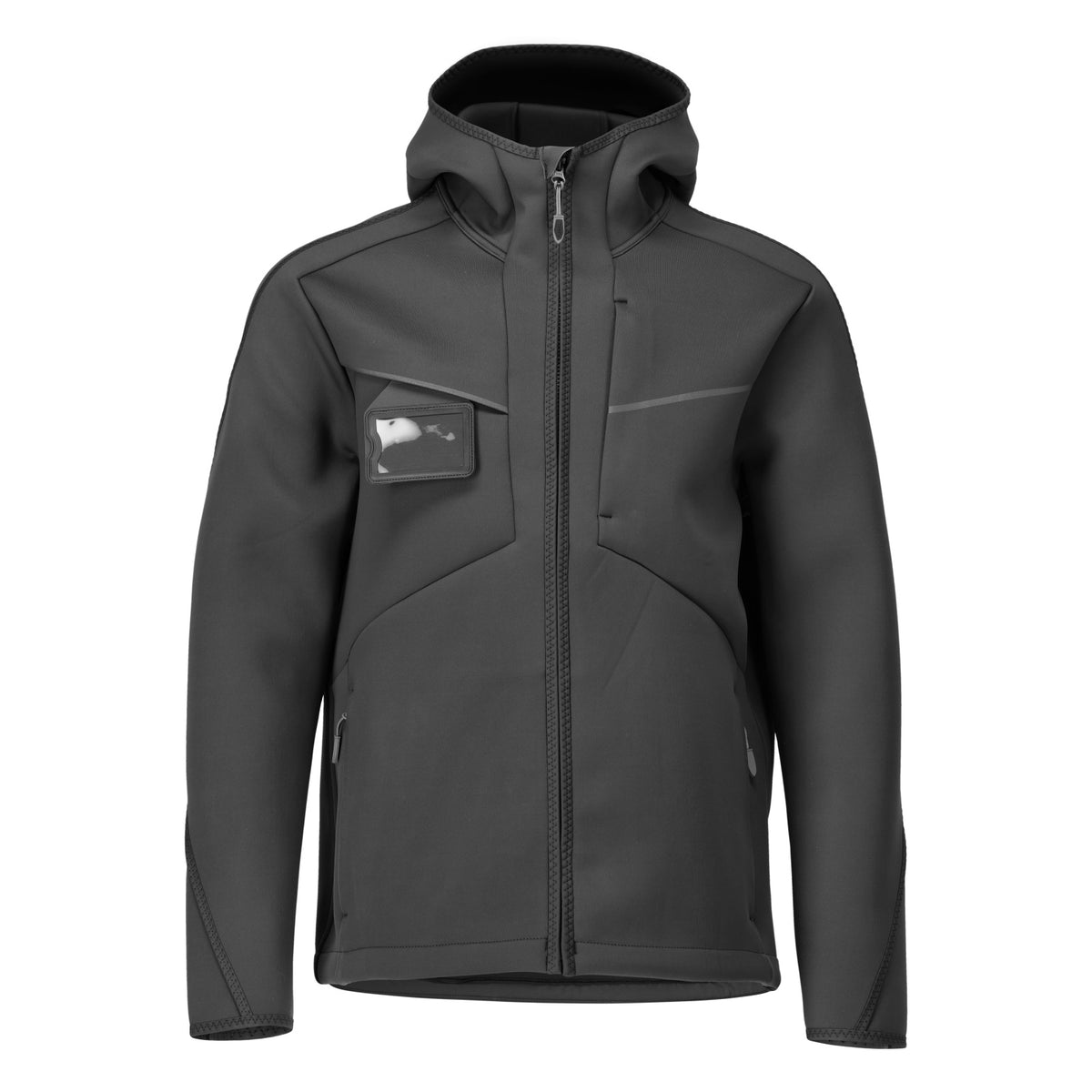 22086-662 | MASCOT® CUSTOMIZED Softshell Jacke mit Kapuze, wasserabweisend/atmungsaktiv