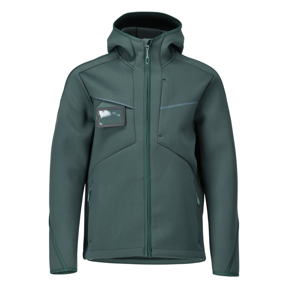 22086-662 | MASCOT® CUSTOMIZED Softshell Jacke mit Kapuze, wasserabweisend/atmungsaktiv