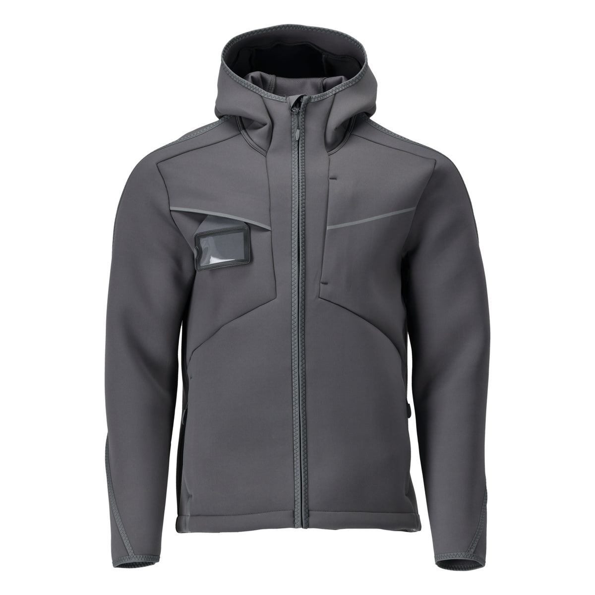 22086-662 | MASCOT® CUSTOMIZED Softshell Jacke mit Kapuze, wasserabweisend/atmungsaktiv