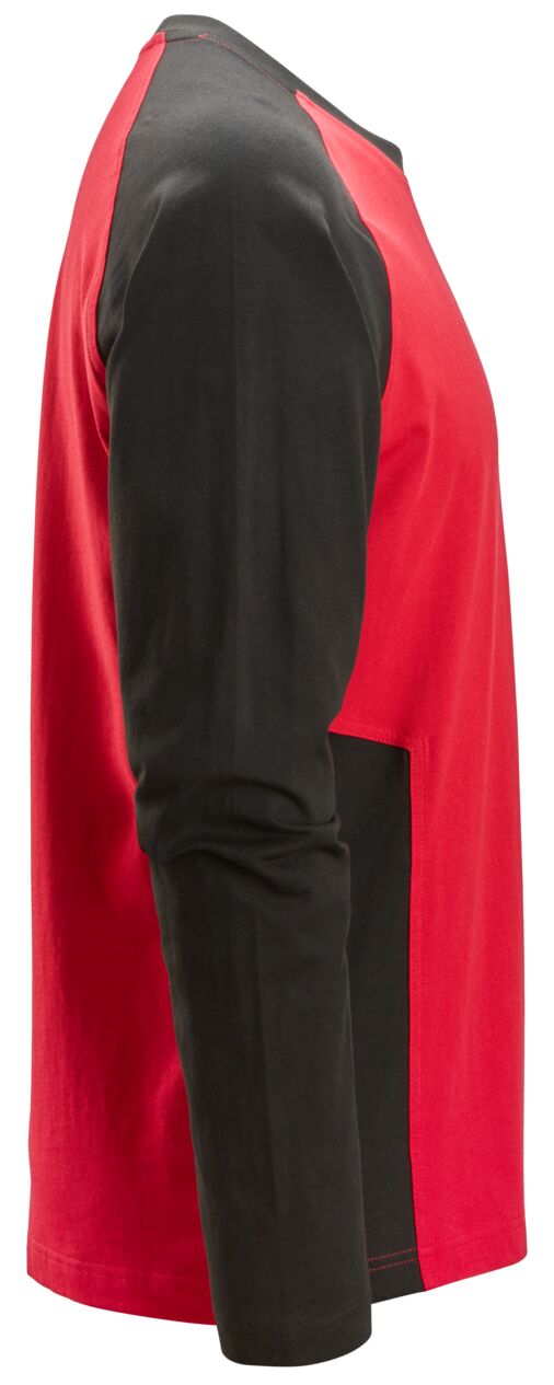 2450 | Snickers | zweifarbiges Langarm T-Shirt