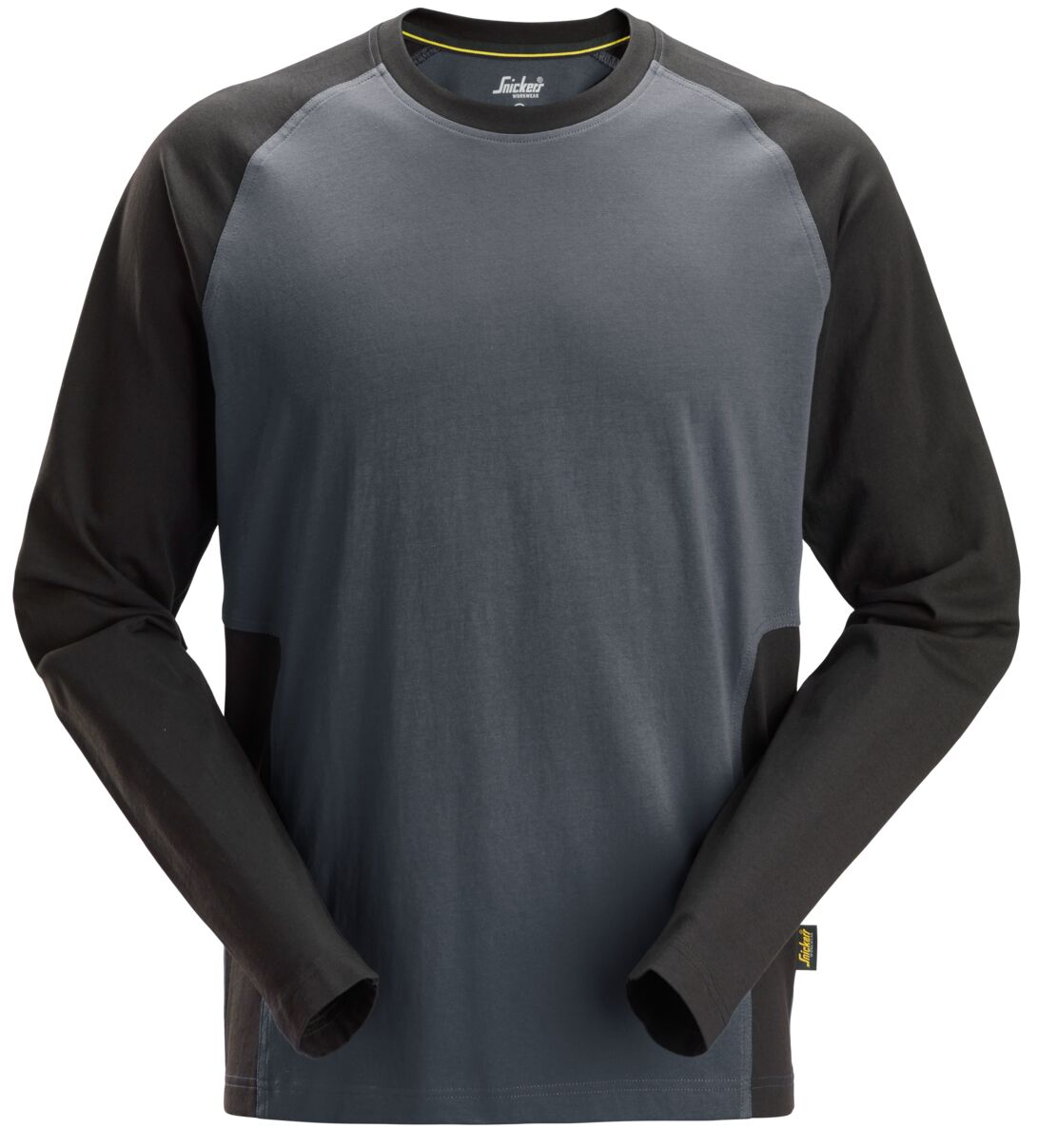 2450 | Snickers | zweifarbiges Langarm T-Shirt