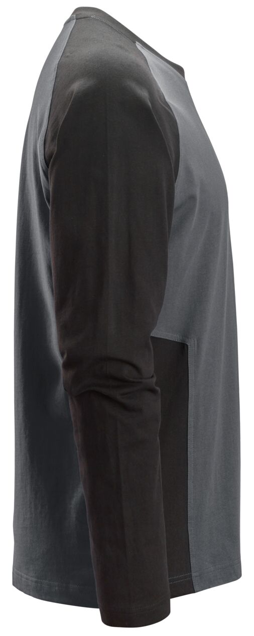 2450 | Snickers | zweifarbiges Langarm T-Shirt