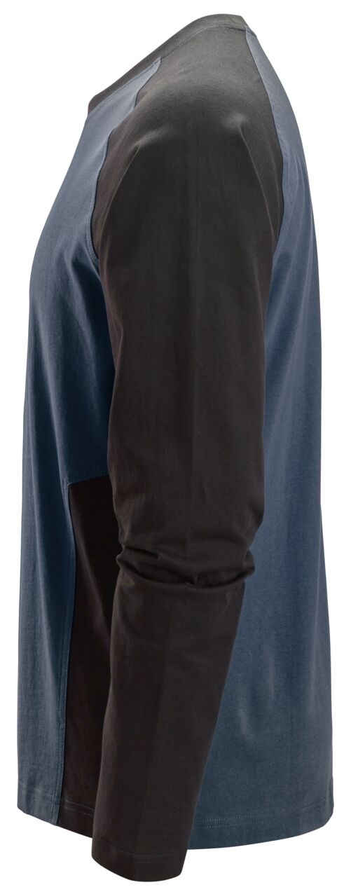 2450 | Snickers | zweifarbiges Langarm T-Shirt