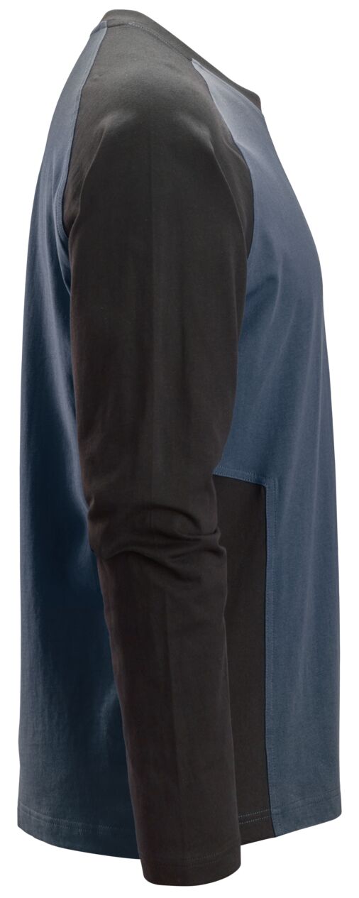 2450 | Snickers | zweifarbiges Langarm T-Shirt