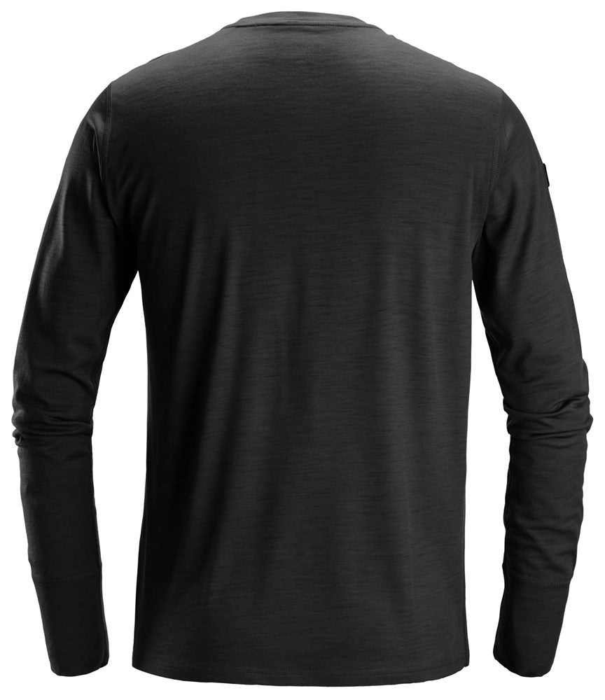 2451 | Snickers | Langarm T-Shirt aus Merinowolle