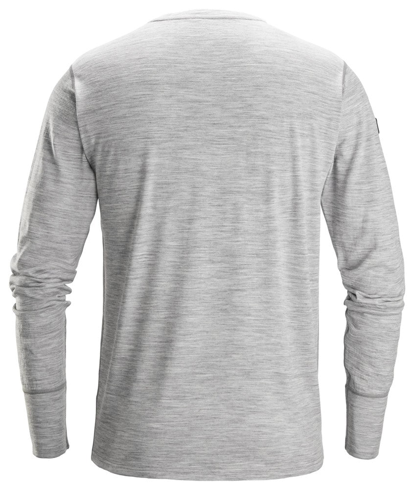2451 | Snickers | Langarm T-Shirt aus Merinowolle