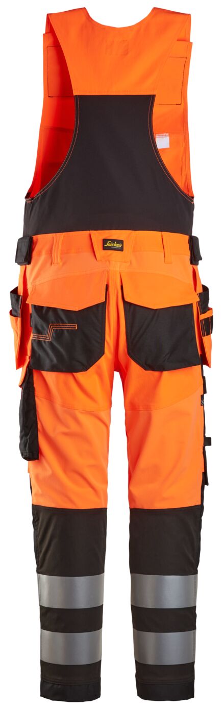 6013 | Snickers | Hi-Vis Kombihose mit Holstertaschen, Kl.2