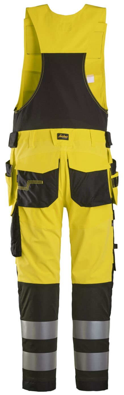 6013 | Snickers | Hi-Vis Kombihose mit Holstertaschen, Kl.2