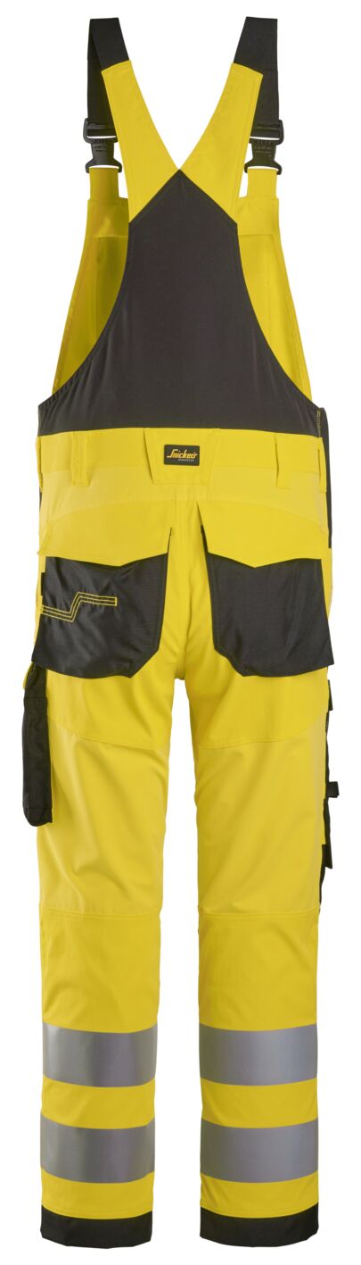 6043 | Snickers | Hi-Vis Latzhose, Kl.2