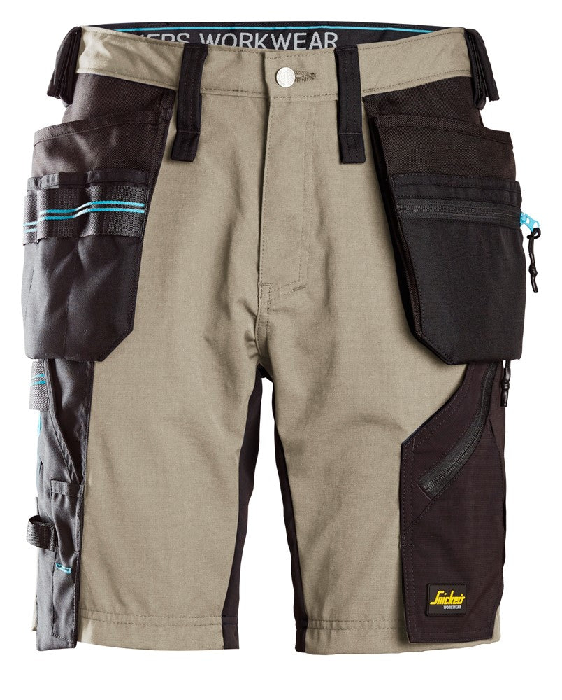 6110 | Snickers | LiteWork Arbeitsshorts mit Holstertaschen
