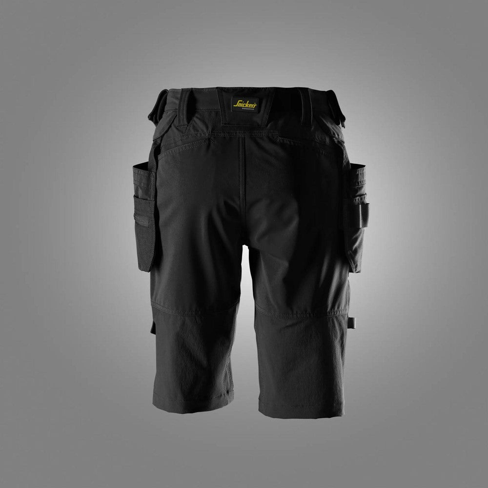 6117 | Snickers | AW Damen Stretch Shorts mit abnehmbaren Holstertaschen