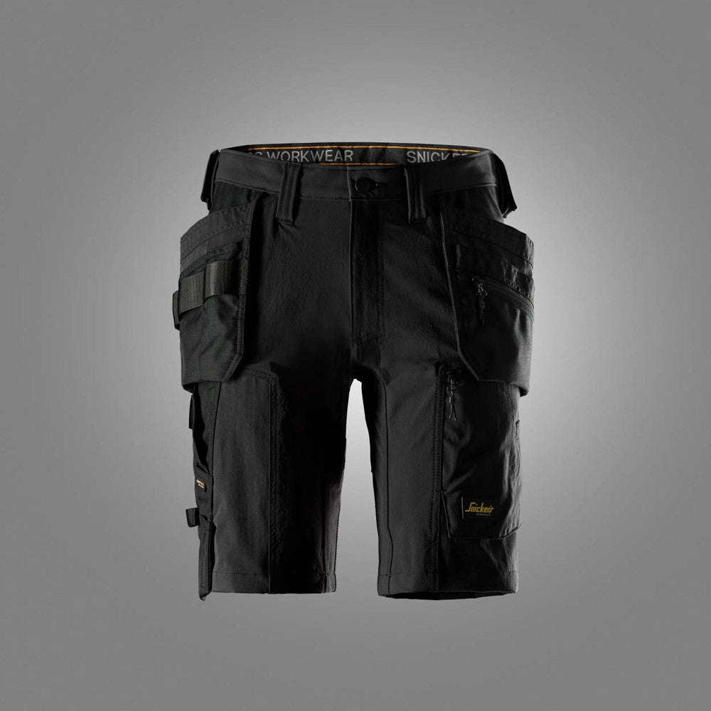 6118 | Snickers | AllroundWork Stretch Shorts mit Holstertaschen Slim Fit