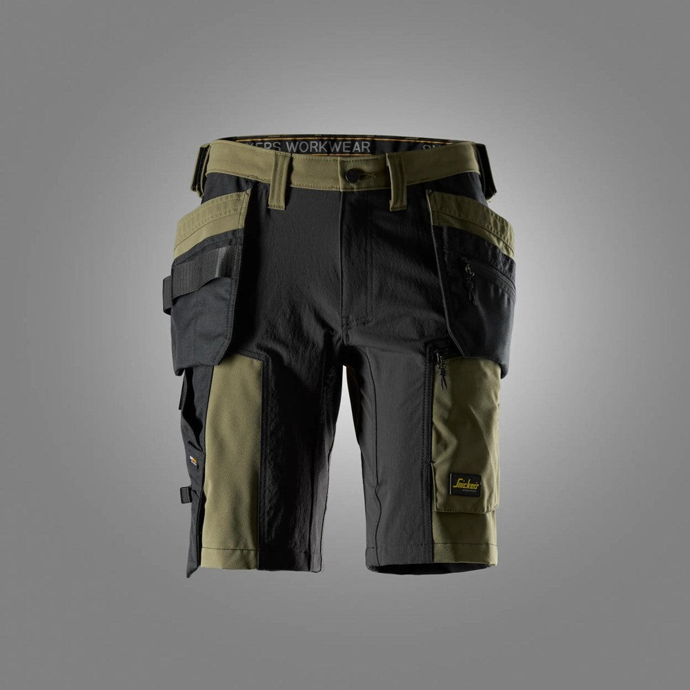 6118 | Snickers | AllroundWork Stretch Shorts mit Holstertaschen Slim Fit