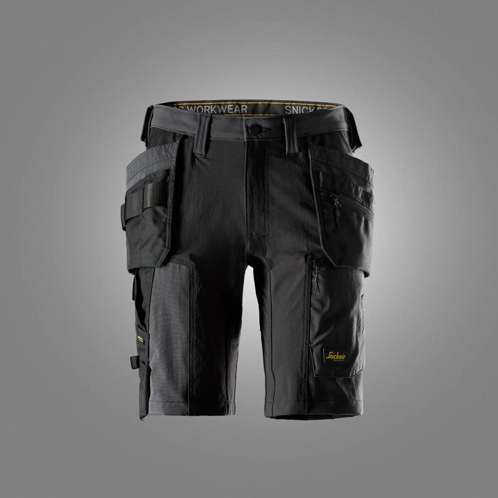 6118 | Snickers | AllroundWork Stretch Shorts mit Holstertaschen Slim Fit