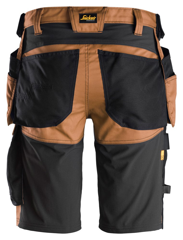 6141 | Snickers | AllroundWork Stretch Shorts mit Holstertaschen Slim Fit