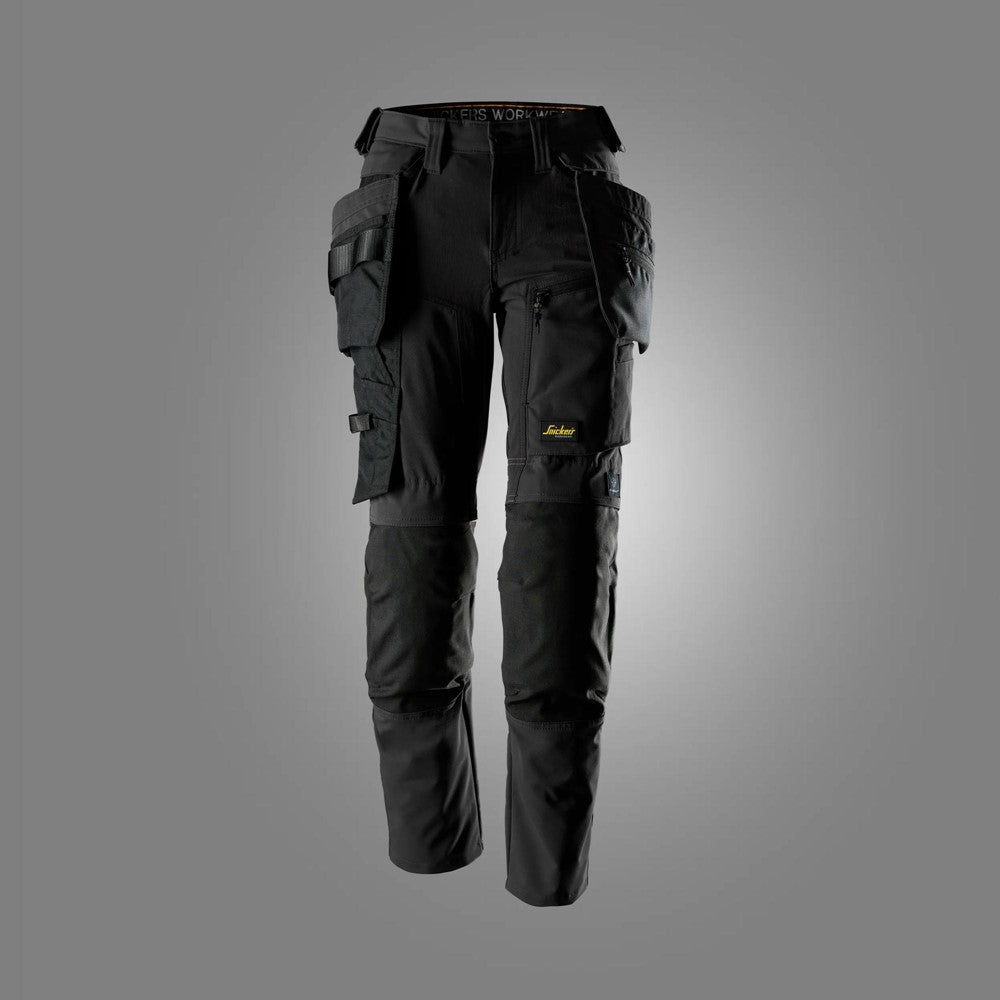 6217 | Snickers | AW Damen Stretch Hose mit abnehmbaren Holstertaschen