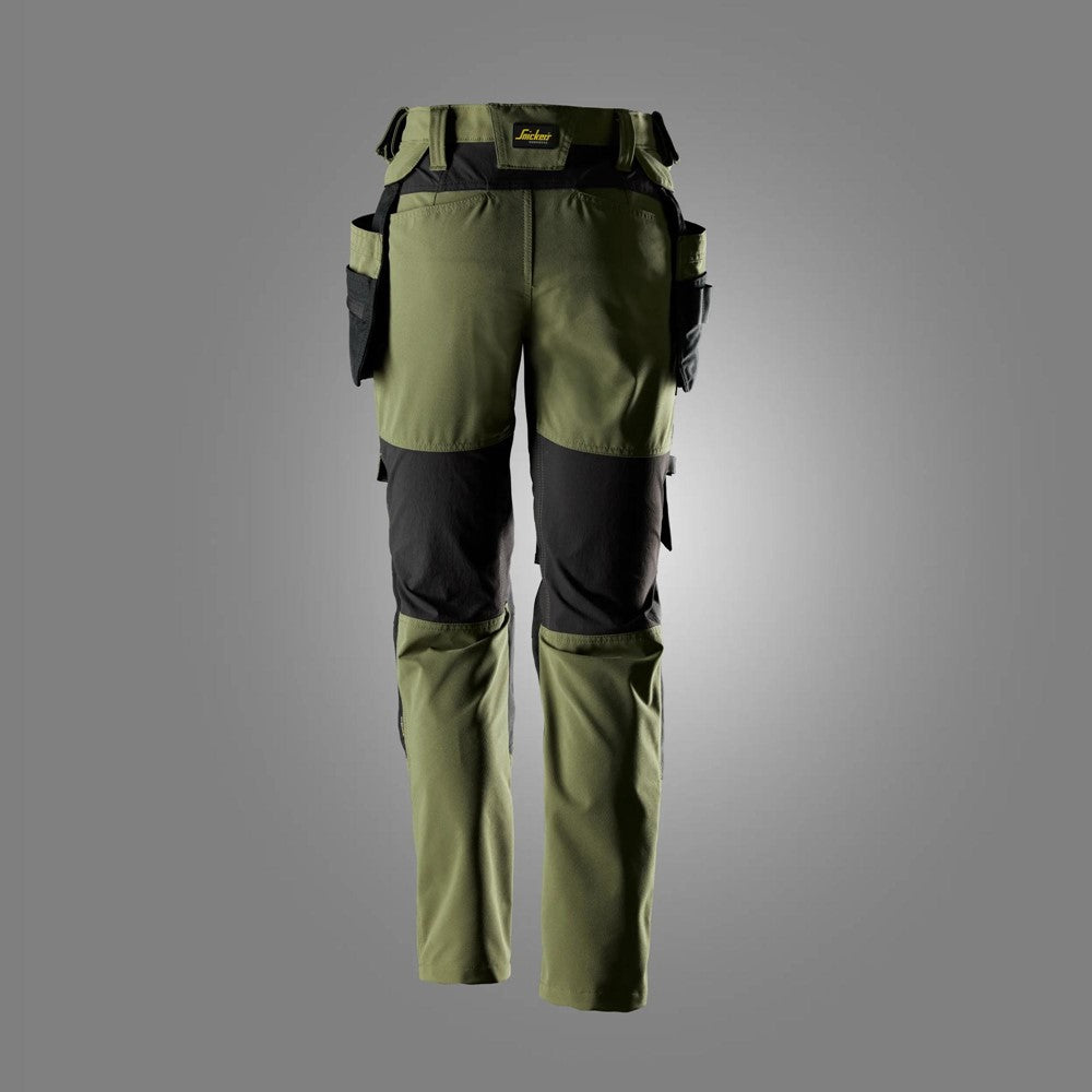 6217 | Snickers | AW Damen Stretch Hose mit abnehmbaren Holstertaschen