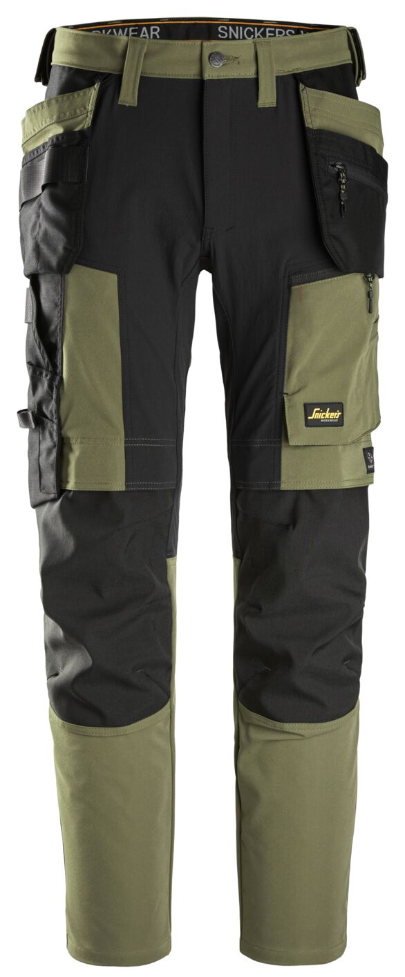 6218 | Snickers | AW Stretch Arbeitshose mit Holster, Slim Fit