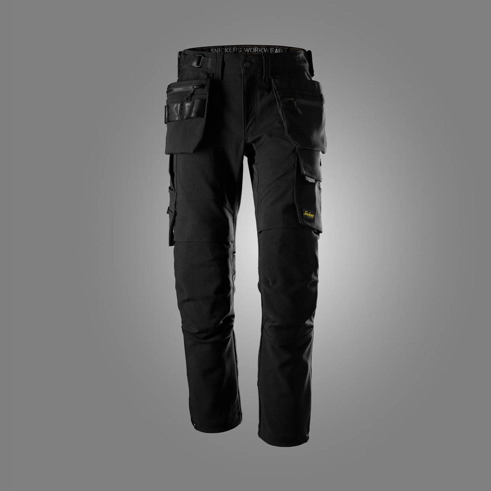 6220 | Snickers | RuffWork 4-Wege Stretch Arbeitshose mit Holstertaschen, Slim Fit