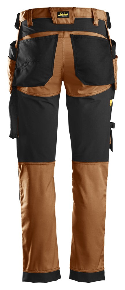 6241 | Snickers | AllroundWork Stretch Arbeitshose mit Holstertaschen, Slim Fit