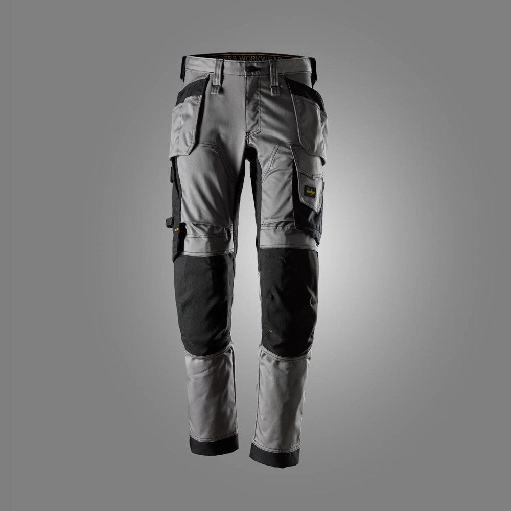 6241 | Snickers | AllroundWork Stretch Arbeitshose mit Holstertaschen, Slim Fit