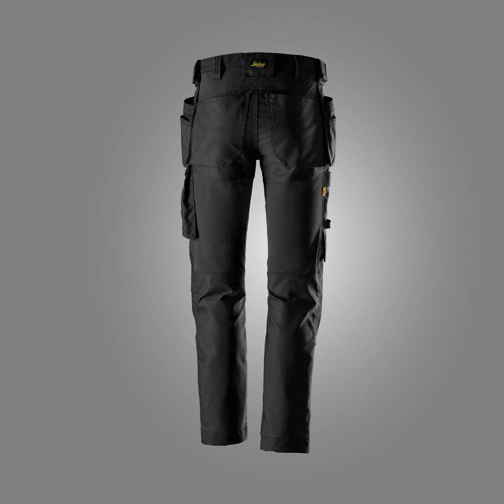 6244 | Snickers | AllroundWork Canvas Stretch Hose mit Holstertaschen