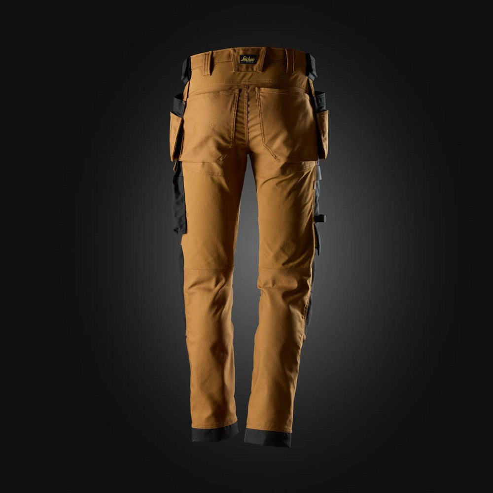 6244 | Snickers | AllroundWork Canvas Stretch Hose mit Holstertaschen