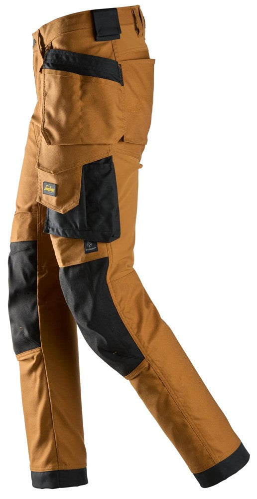 6244 | Snickers | AllroundWork Canvas Stretch Hose mit Holstertaschen