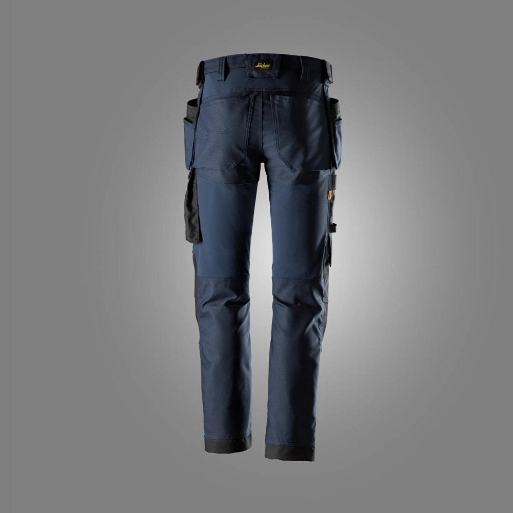 6244 | Snickers | AllroundWork Canvas Stretch Hose mit Holstertaschen