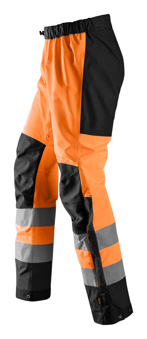 6530 | Snickers | Warnschutz wasserdichte Softshell Hose (High-Vis Kl. 2)