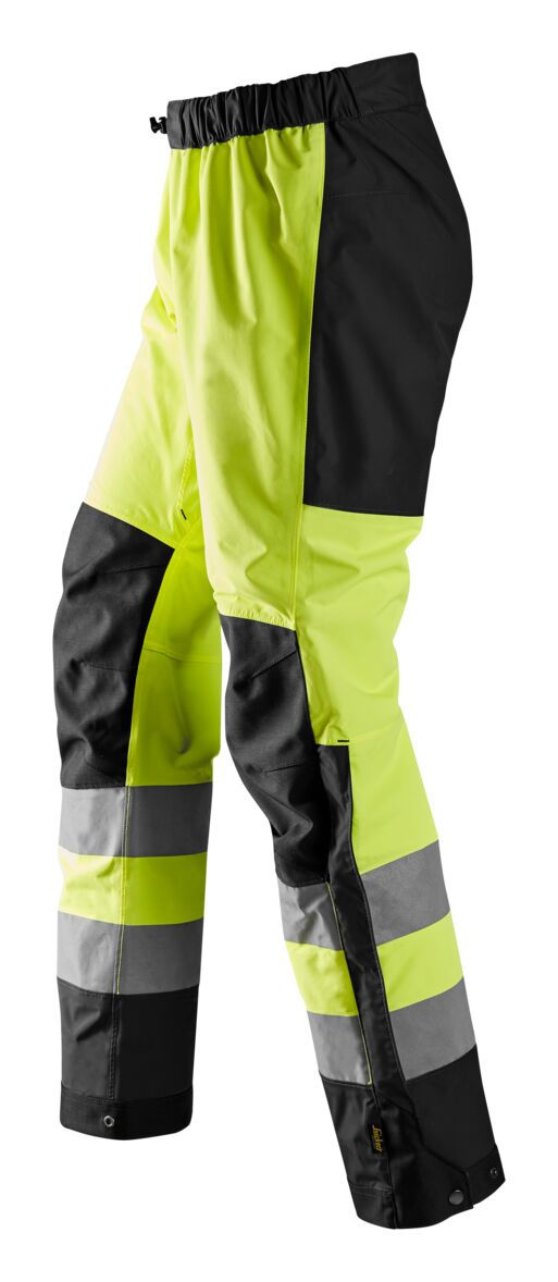 6530 | Snickers | Warnschutz wasserdichte Softshell Hose (High-Vis Kl. 2)