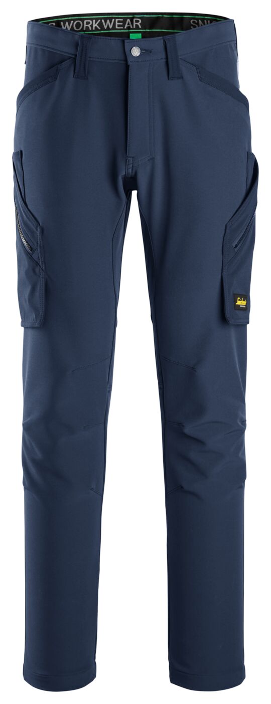 6873 | Snickers | FlexiWork Vollstretchhose ohne Knietaschen, enge Passform