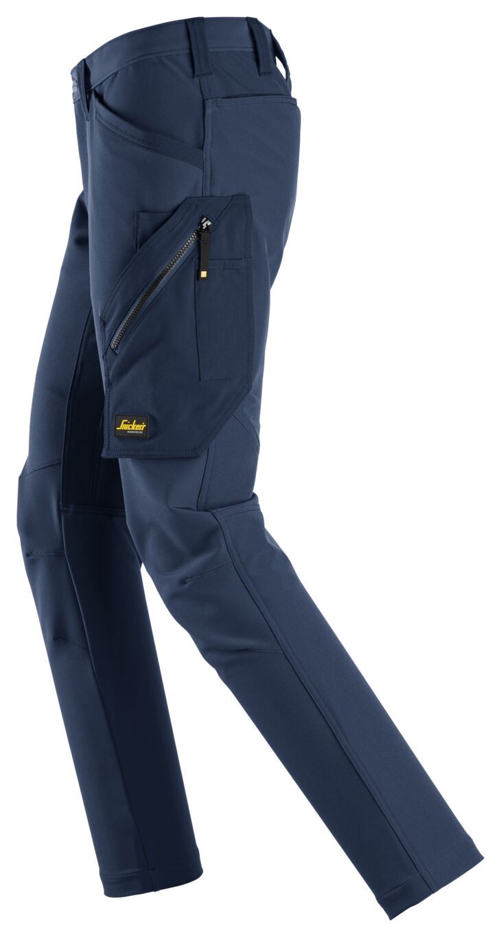 6873 | Snickers | FlexiWork Vollstretchhose ohne Knietaschen, enge Passform
