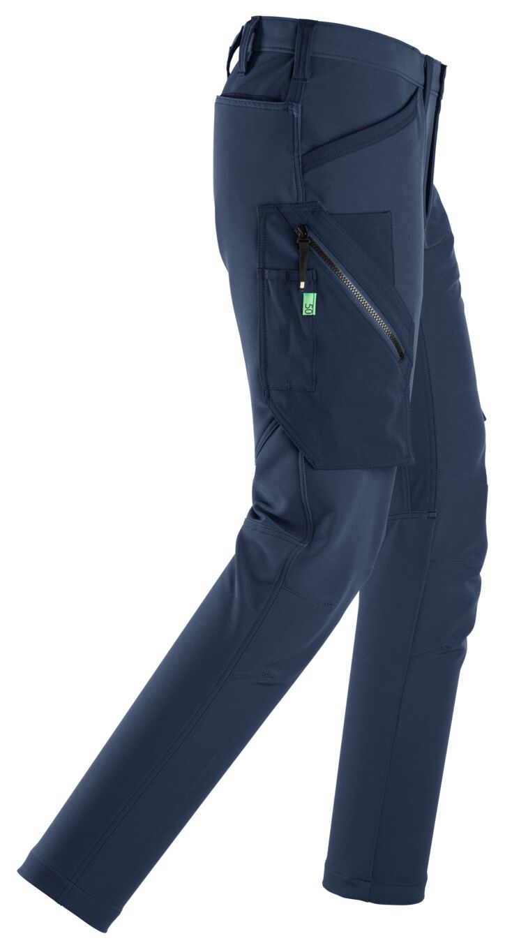 6873 | Snickers | FlexiWork Vollstretchhose ohne Knietaschen, enge Passform