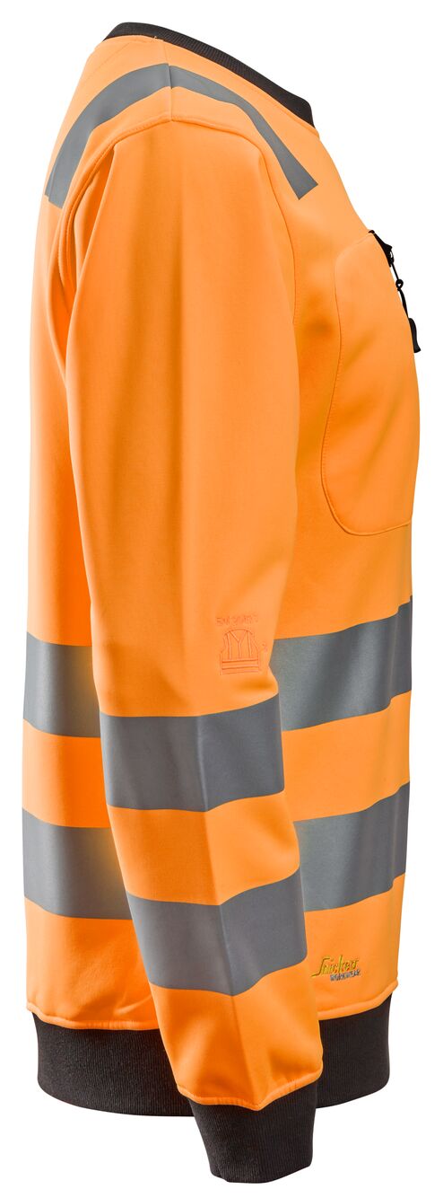 8037 | Snickers | AllroundWork  Hi-Vis Sweatshirt Kl.3