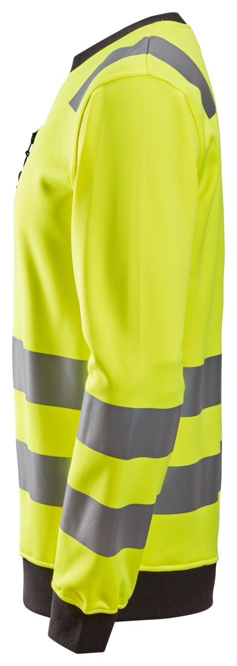 8037 | Snickers | AllroundWork  Hi-Vis Sweatshirt Kl.3