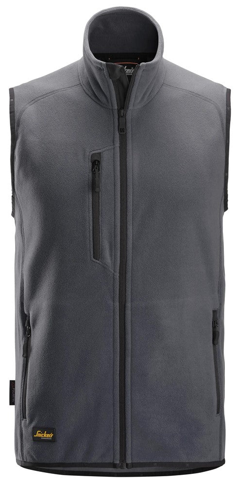8424 | Snickers | Polartec Shed Less Fleece Weste mit Reißverschluss