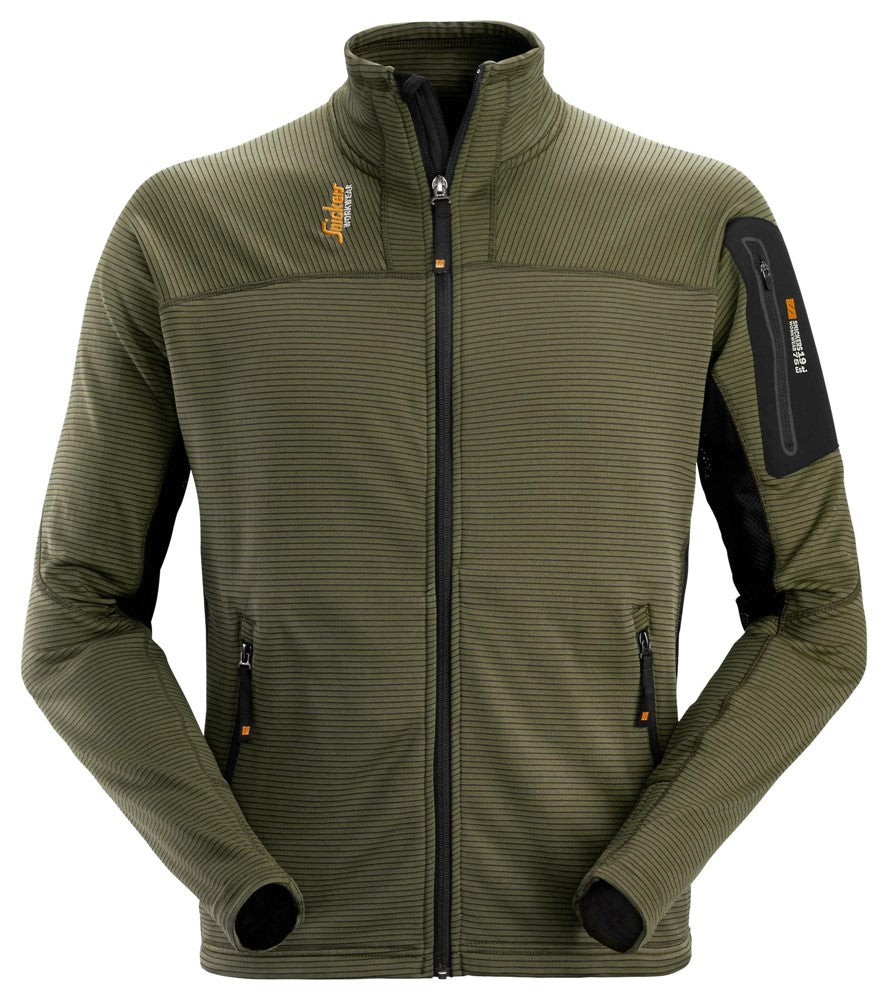 9438 | Snickers | Body Mapping Fleece Jacke