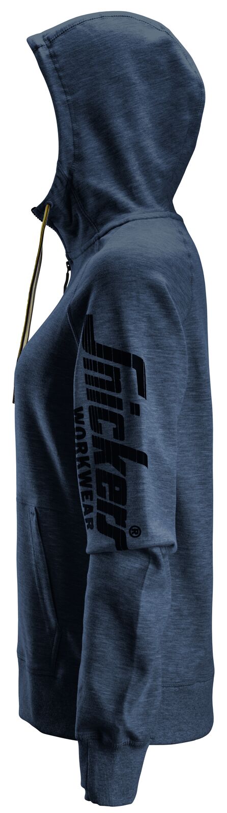 2877 | Snickers | Damen Logo Hoodie Reissverschluss