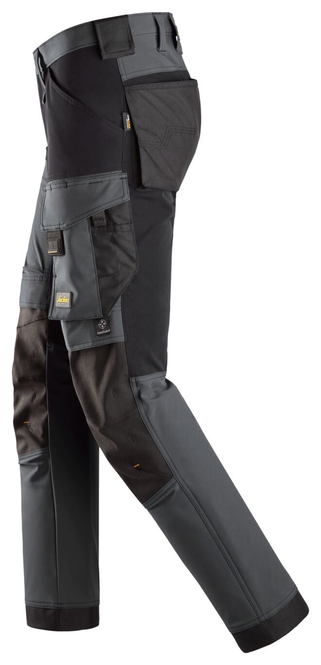 6275 | Snickers | AllroundWork, Arbeitshose mit 4-Wege-Stretch und Holstertaschen, Slim Fit