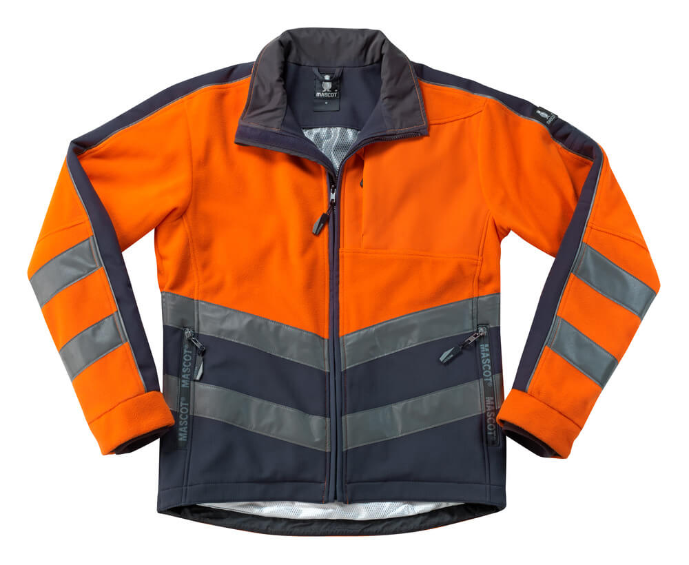 15503-259 | MASCOT® Sheffield Hi-Vis Fleece Jacke, wattiert - winddicht und wasserabweisend