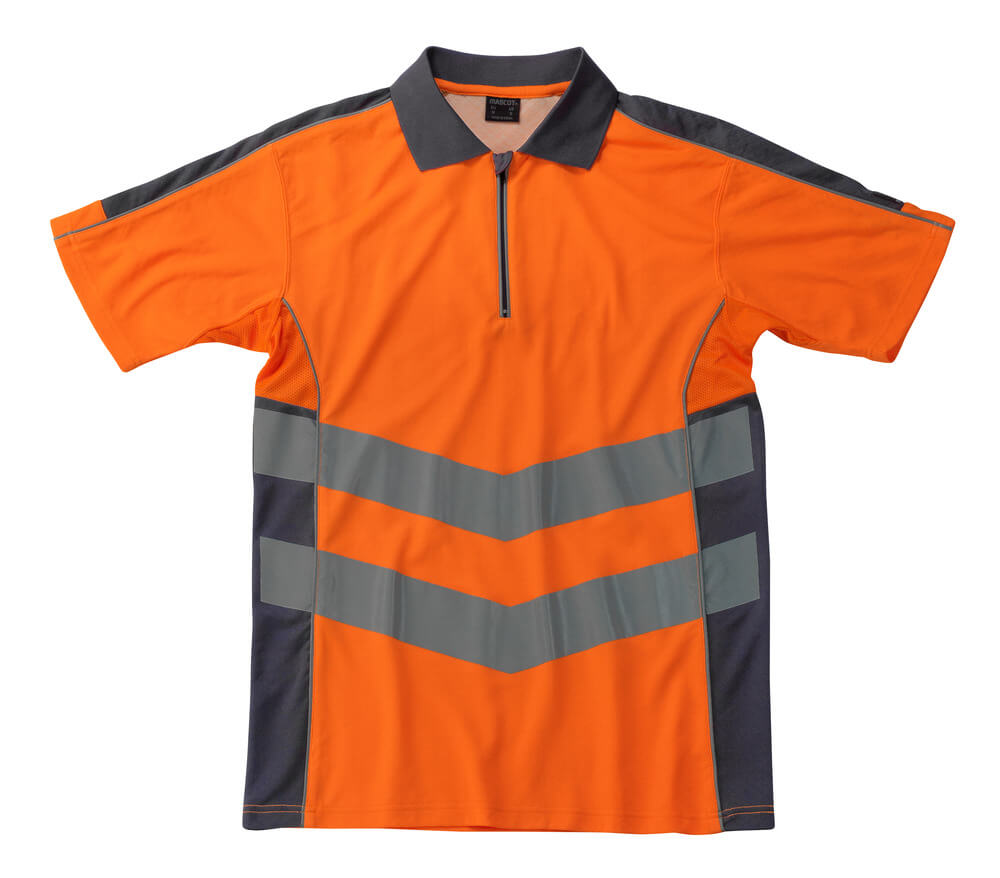50130-933 | MASCOT® Murton Hi-Vis Polo Shirt mit Reissverschluss