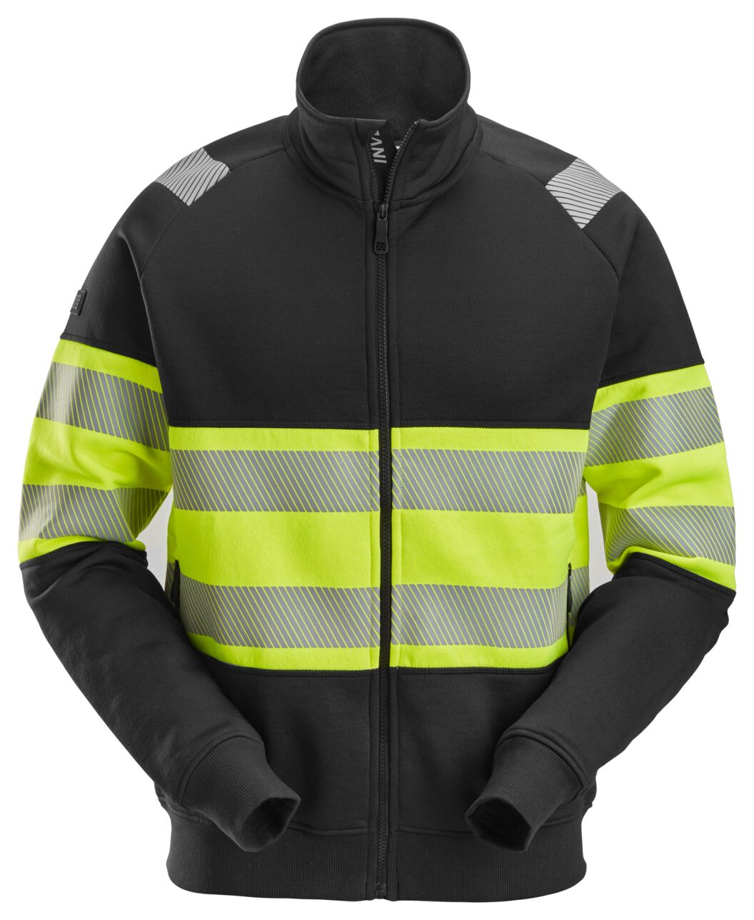 2834 | Snickers |  Hi-Vis Jacke mit Reissverschluss Kl. 1