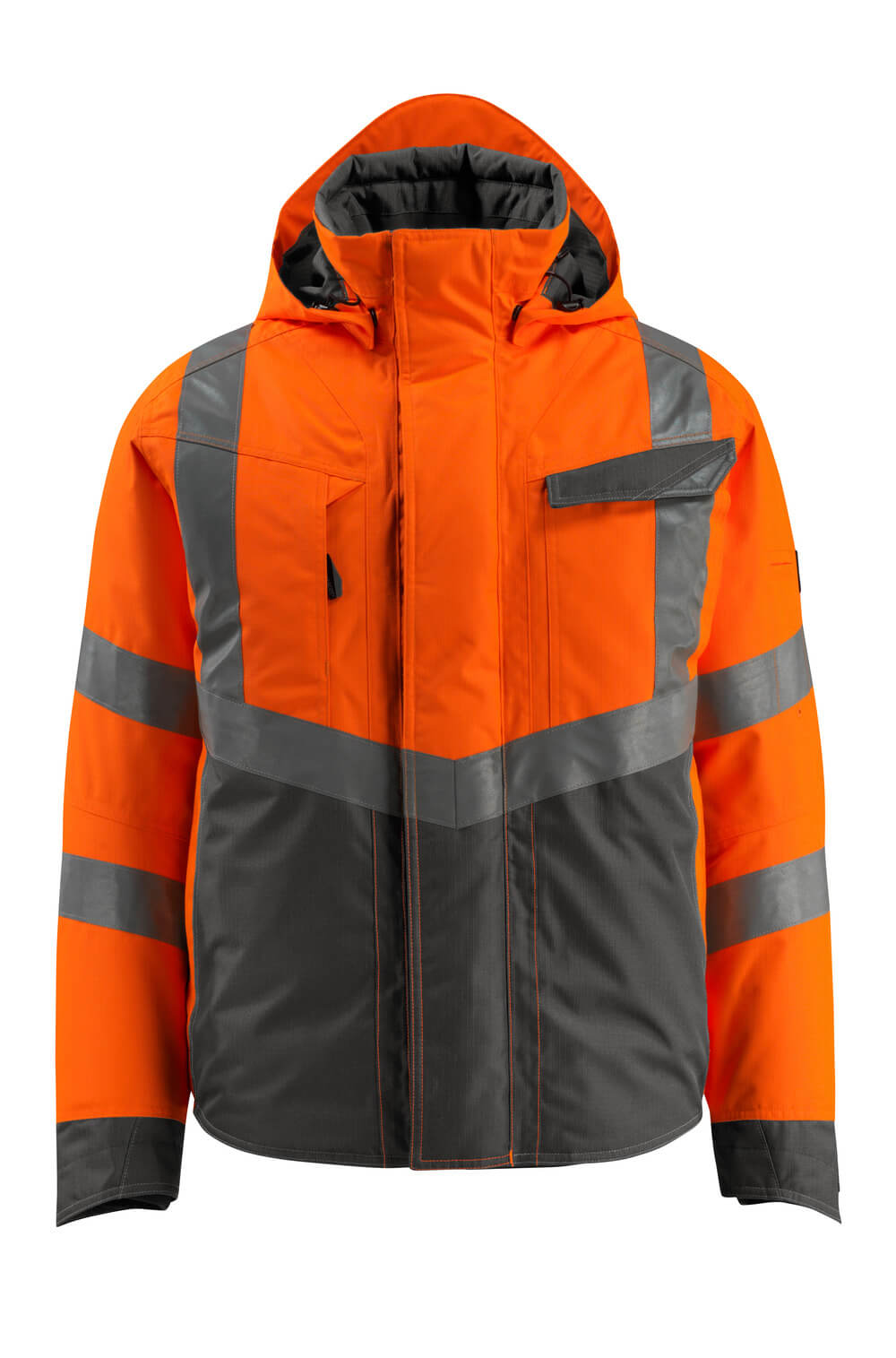 15535-231 | MASCOT® Hastings Hi-Vis Winerjacke atmungsaktiv - wind- und wasserdicht - wattiert